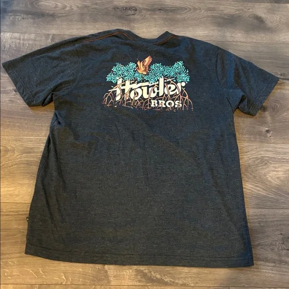 Howler Brothers Black Tee graphic front pocket size large - Picture 7 of 7